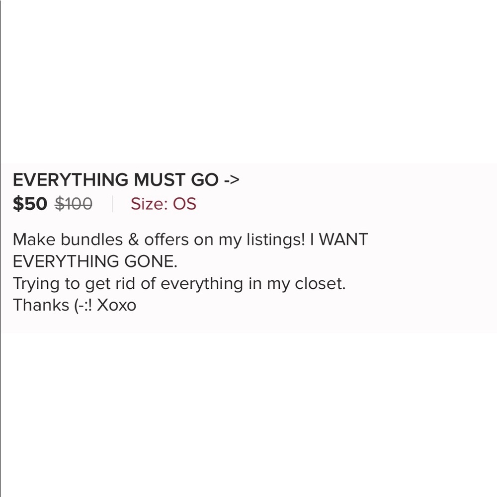 MAKE OFFERS, VERY NEGOTIABLE